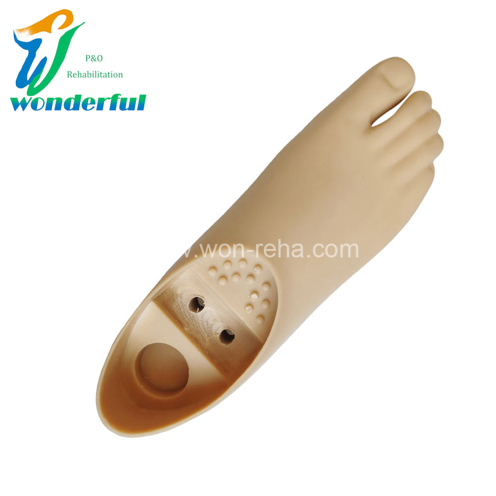 Prosthetic sach foot