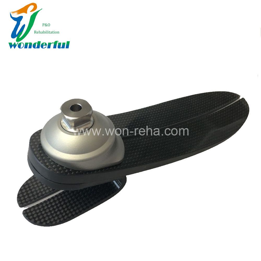 Low Ankle Carbon Fiber Elastic Foot With SS Adapter