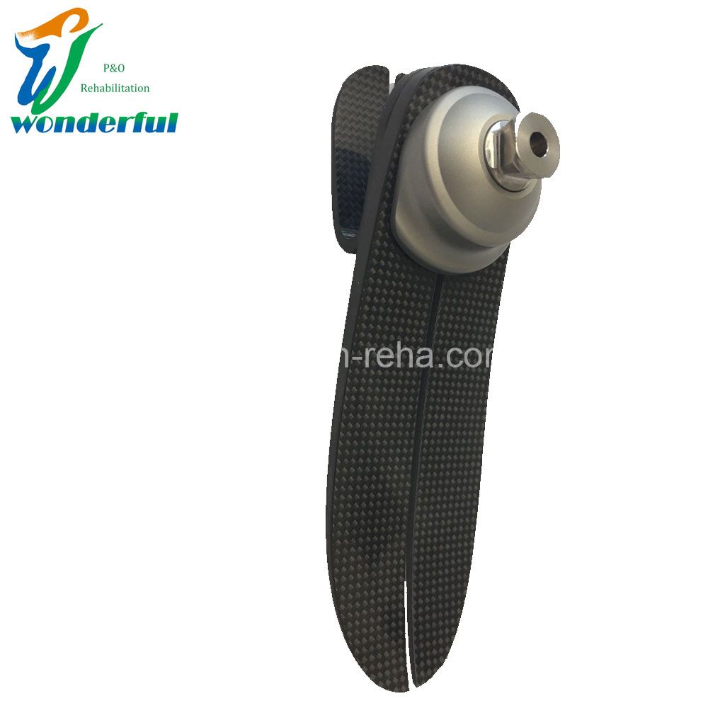 Low Ankle Carbon Fiber Elastic Foot With SS Adapter