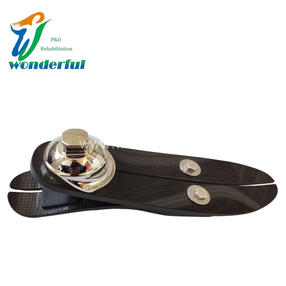 Low Ankle Carbon Fiber Elastic Foot With Titanium Adapter