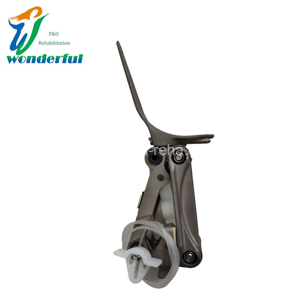 4-Bar Linkage Knee Joint With Manual Lock For Knee Disarticulation