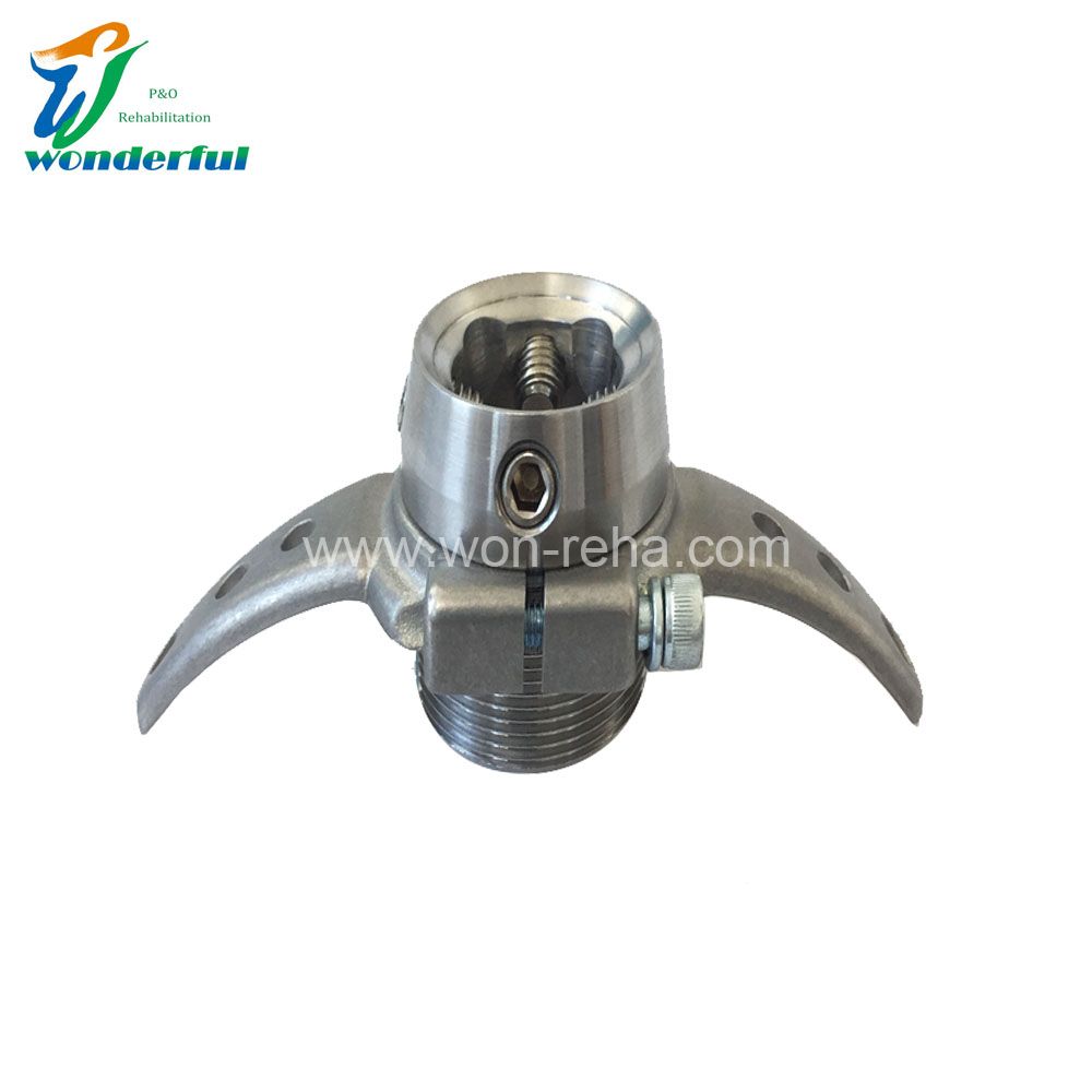 3-Prong Female Pyramid Socket Adapter With Rotation Adjustment