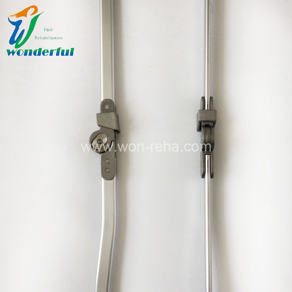 Colorful Aluminum Orthopedic Knee Hinge 13 mm Drop-Ring Lock 