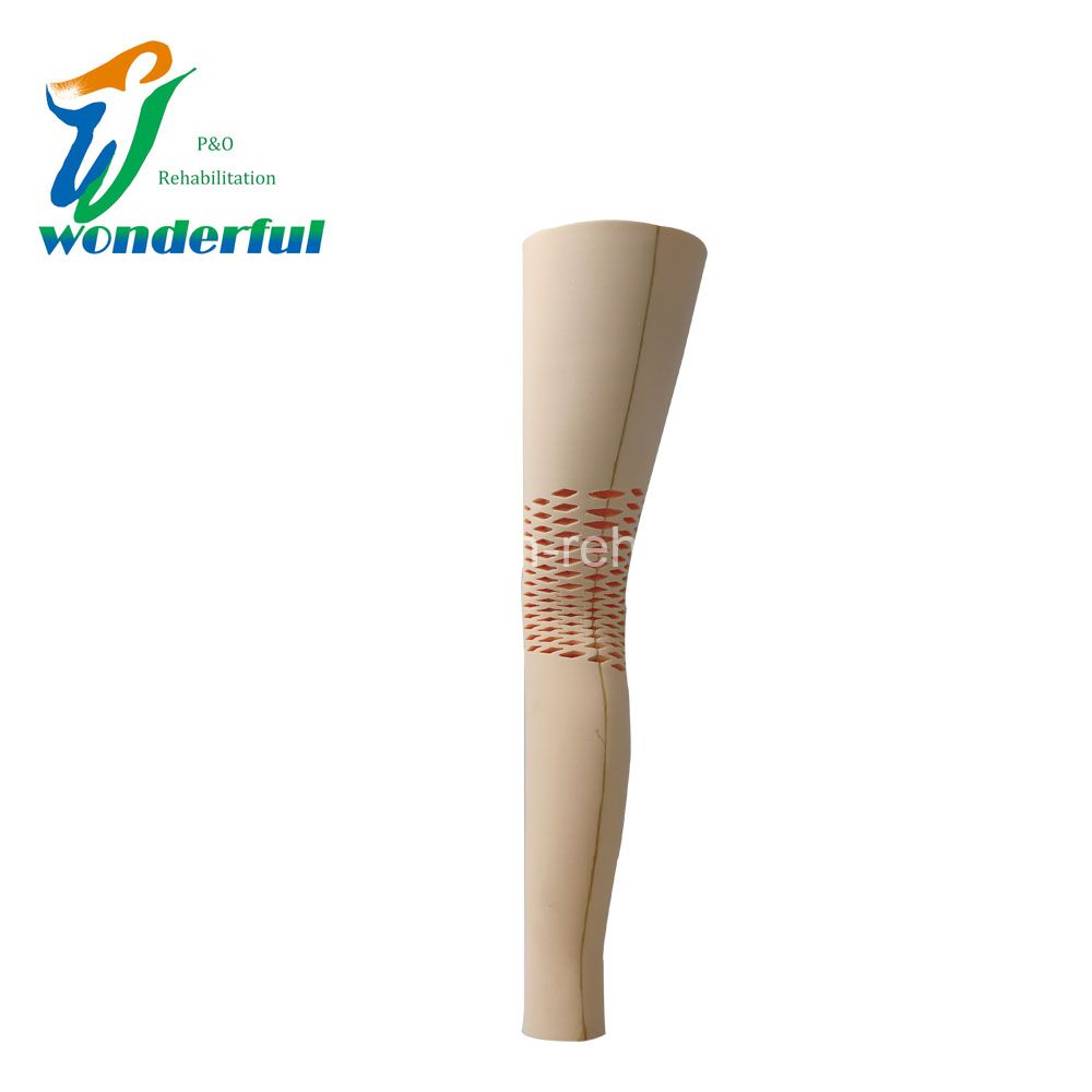 Cosmetic Prosthetic Leg AK Foam Cover(Water-Proof) For Children