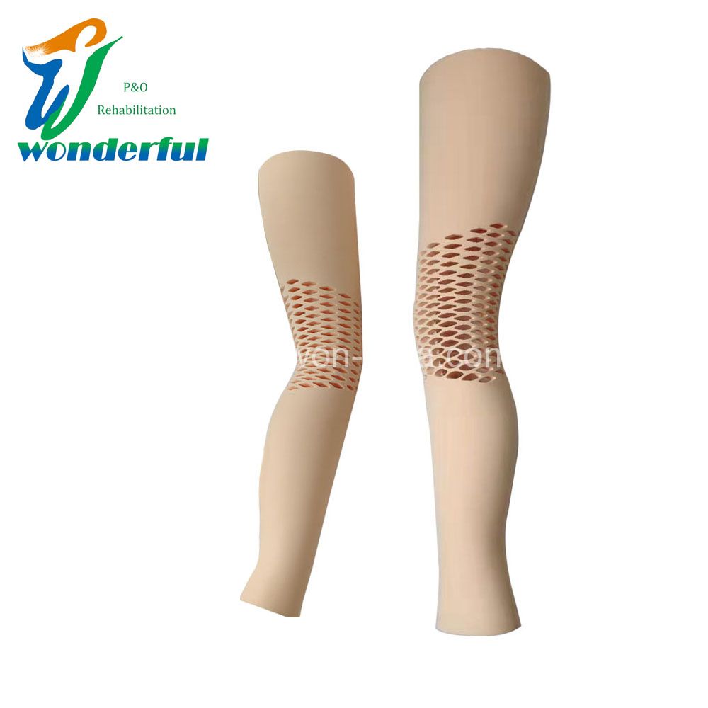 Cosmetic Prosthetic Leg AK Foam Cover(Water-Proof) For Children